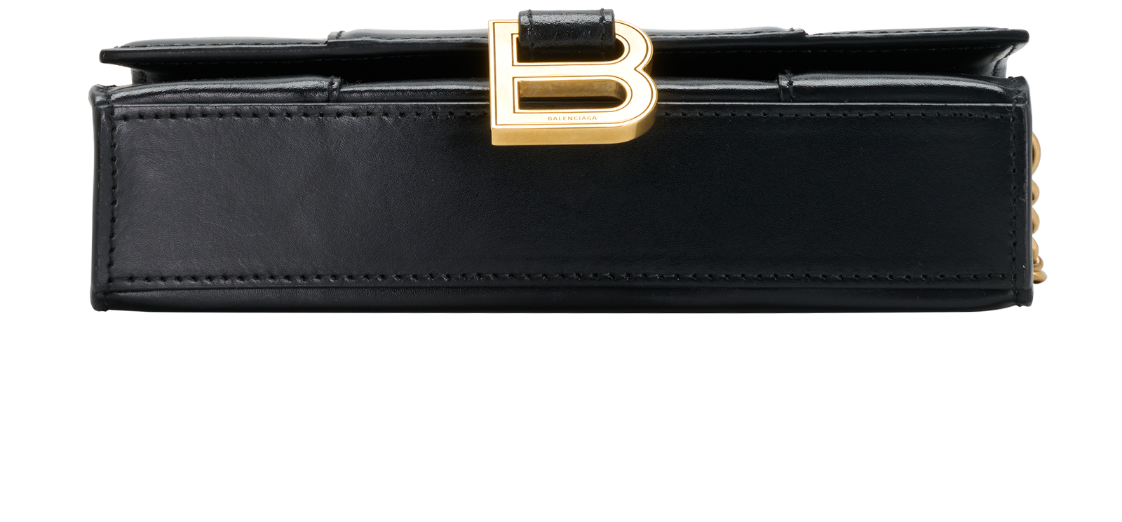 Hourglass WOC, &pound;695, Handbags, Black, Leather, Top view
